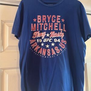 UFC Blue Graphic Men's Tee - Bryce Mitchell
